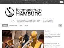 Tablet Screenshot of fotomarathon-hh.de